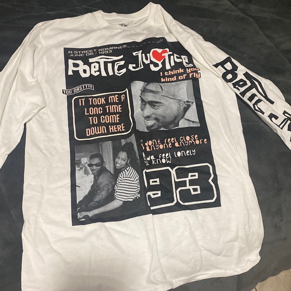 Fashion nova oversized long sleeve graphic t shirt
